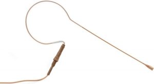 Countryman E6 Directional Earset for Sennheiser - Speaking, Tan, 2mm