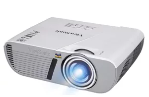 ViewSonic PJD5553LWS 3200 Lumens WXGA HDMI Short Throw Projector (White)